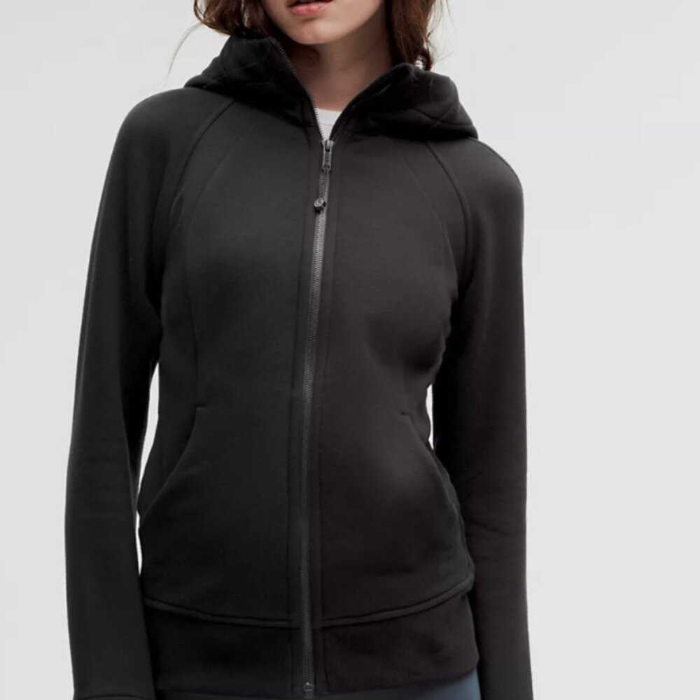 NEW Lululemon Scuba Full-Zip Hoodie Black